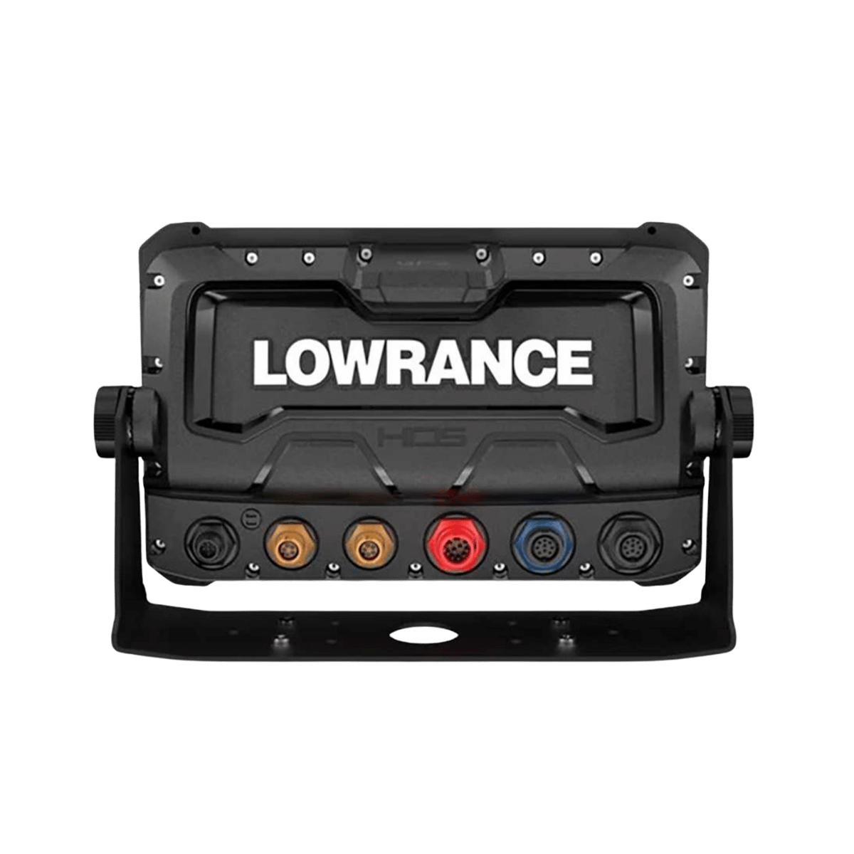 LOWRANCE HDS-10 PRO – USA/CAN MAPS WITH ACTIVE IMAGING 3-IN-1 TRANSDUCER_REAR VIEW