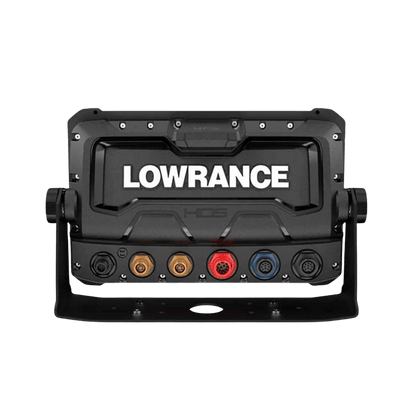 LOWRANCE HDS-10 PRO – USA/CAN MAPS WITH ACTIVE IMAGING 3-IN-1 TRANSDUCER_REAR VIEW