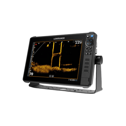 LOWRANCE HDS-12 PRO – USA/CAN CHARTS WITH ACTIVE IMAGING 3-IN-1 TRANSDUCER - SIDE VIEW