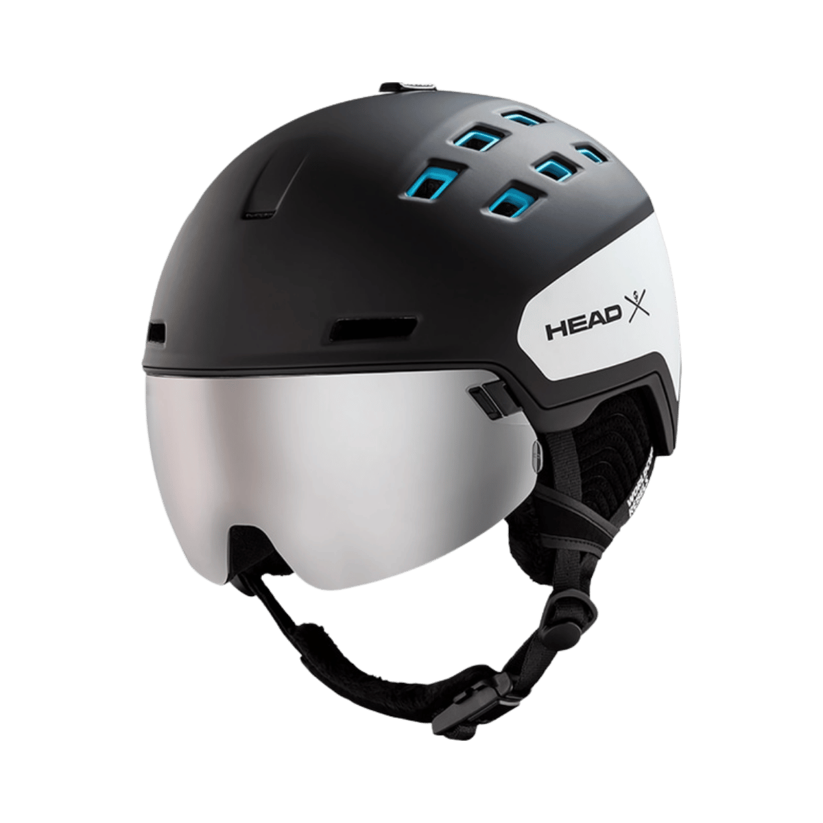 HEAD RADAR HELMET W/SHIELD 22/23 BLACK