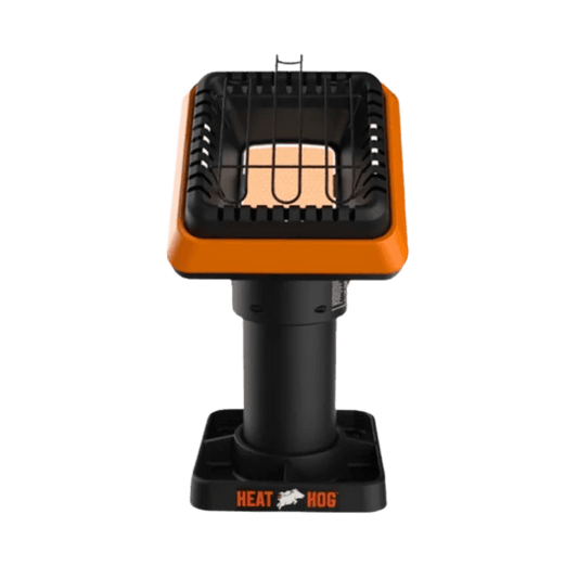 HEAT HOG LIQUID PROPANE PORTABLE HEATER - 4000 BTU" - FRONT VIEW