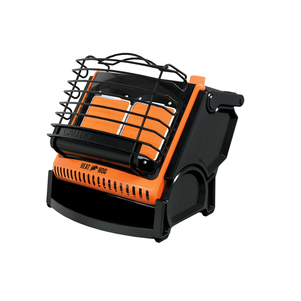 HEAT HOG LIQUID PROPANE PORTABLE HEATER - 18000 BTU" - LEFT SIDE VIEW