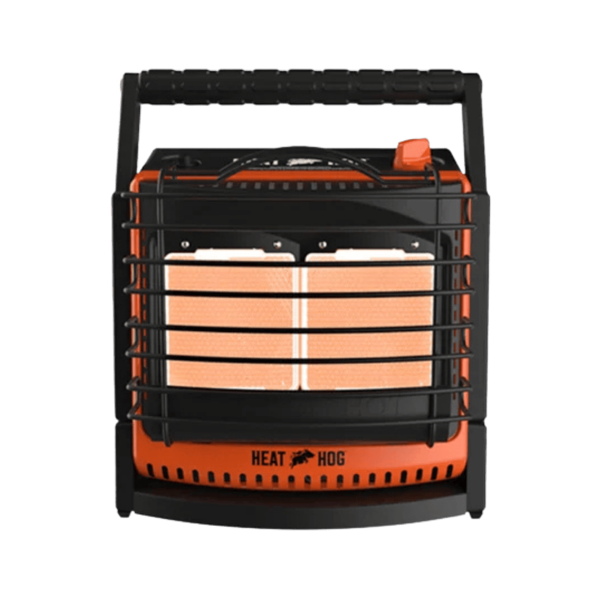 HEAT HOG LIQUID PROPANE PORTABLE HEATER - 18000 BTU" - FRONT VIEW