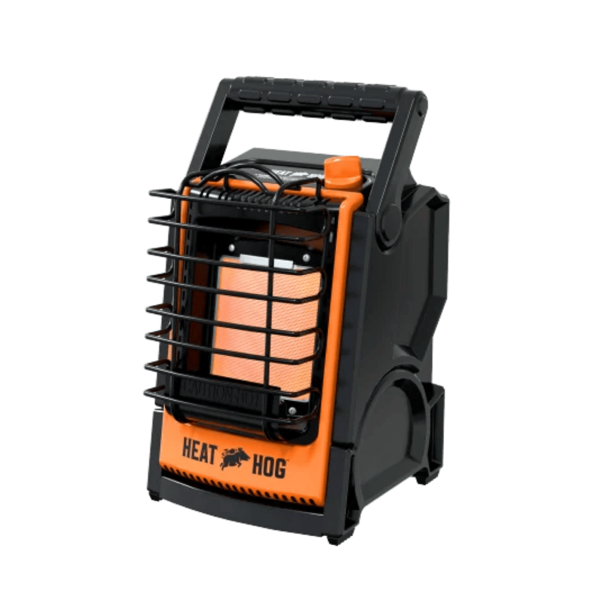 HEAT HOG LIQUID PROPANE PORTABLE HEATER - 9000 BTU"  RIGHT SIDE VIEW