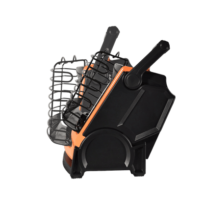 HEAT HOG LIQUID PROPANE PORTABLE HEATER - 18000 BTU" - RIGHT SIDE VIEW