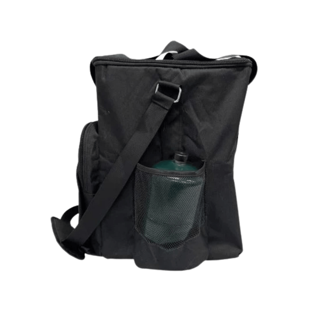 HEAT HOG 04K AND 09K TRAVEL BAG WITH STRAP - BLACK - LEFT SIDE VIEW