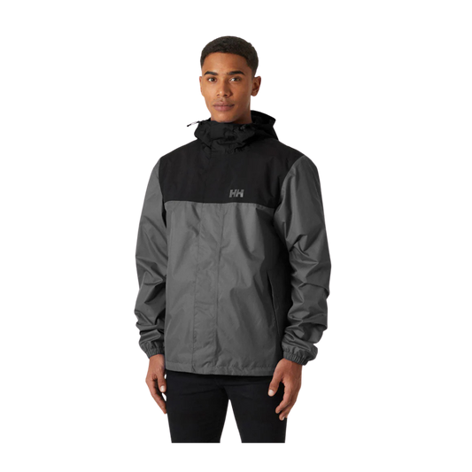 HELLY HANSEN VANCOUVER RAIN JACKET EBONY