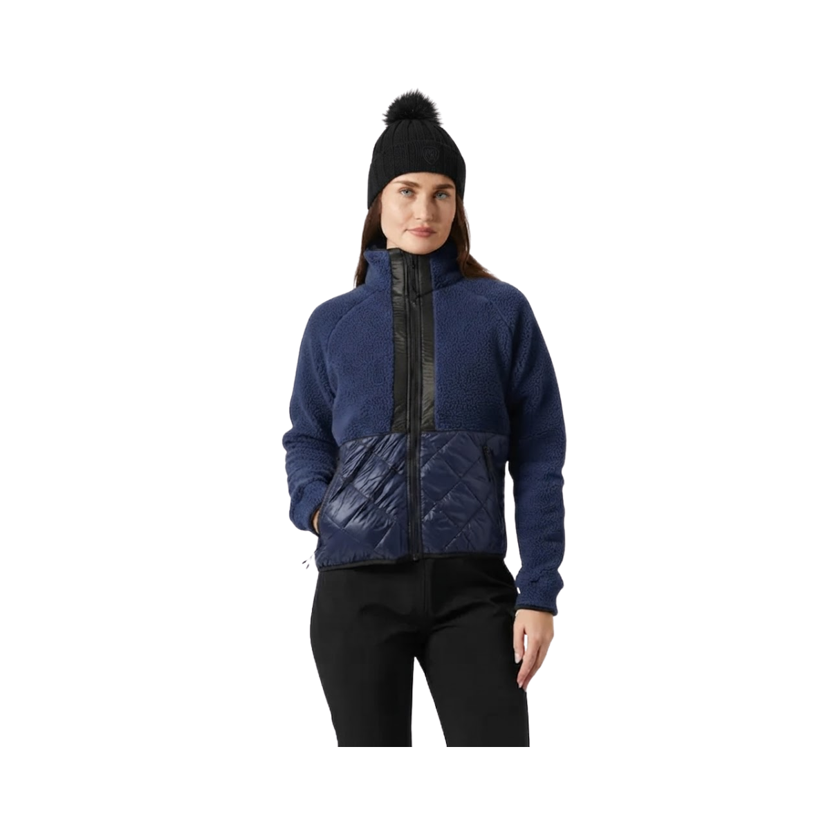 HELLY HANSEN W BLISS HYBRID JACKET NAVY