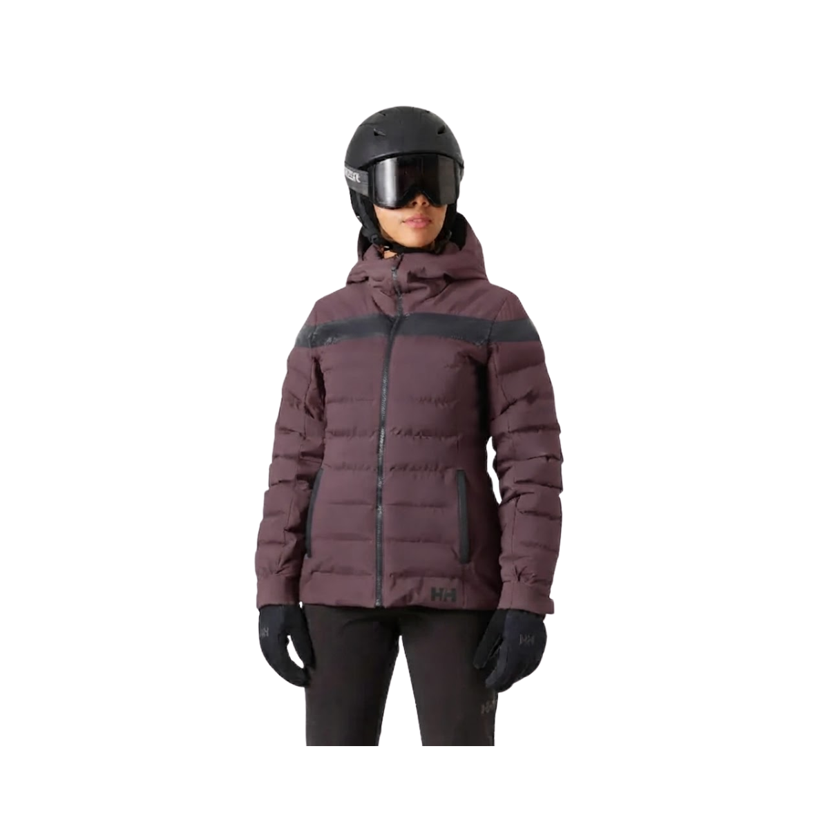 HELLY HANSEN W IMPERIAL PUFFY JACKET PURPLE CLAY