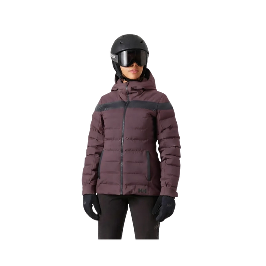 HELLY HANSEN W IMPERIAL PUFFY JACKET PURPLE CLAY