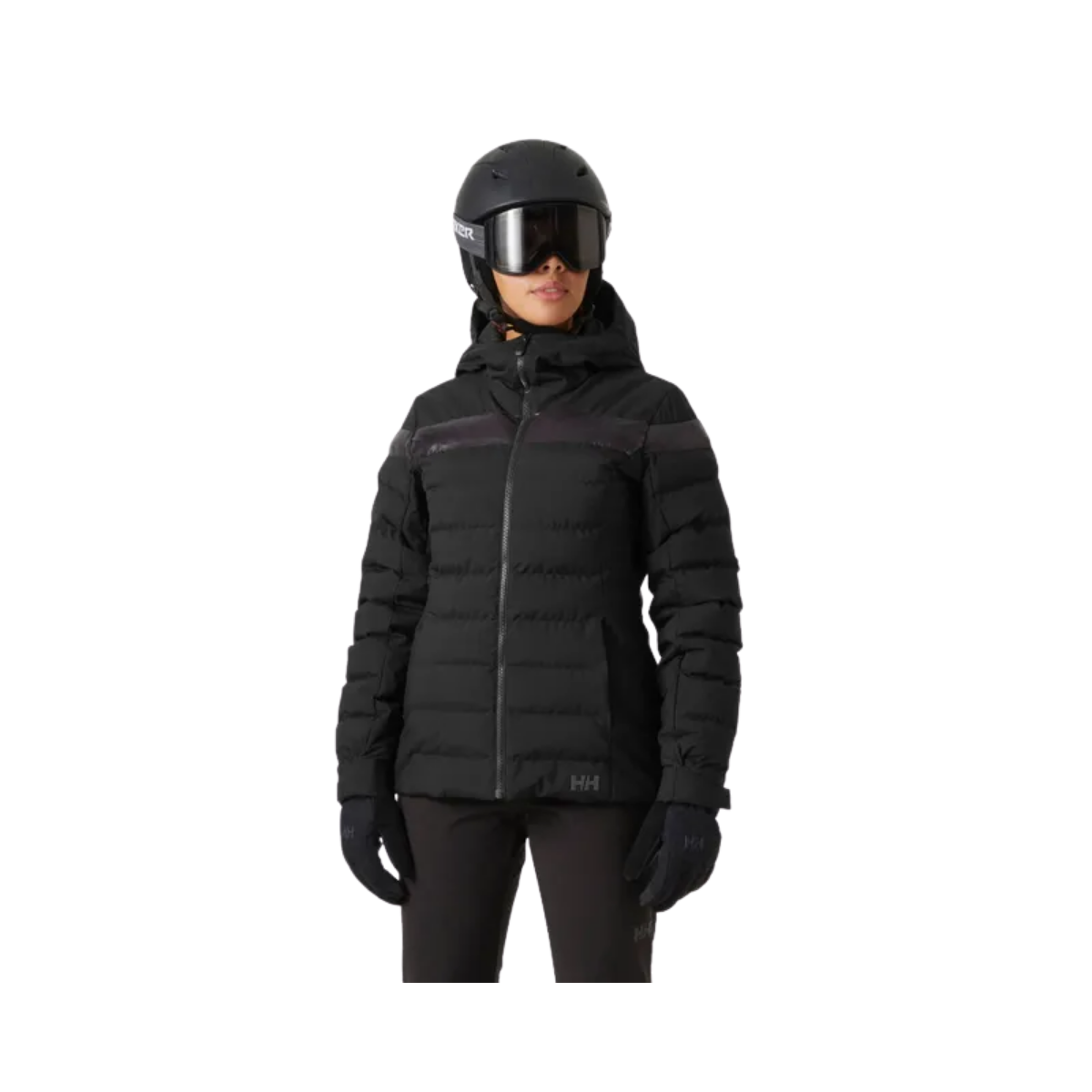  HELLY HANSEN W IMPERIAL PUFFY JACKET BLACK