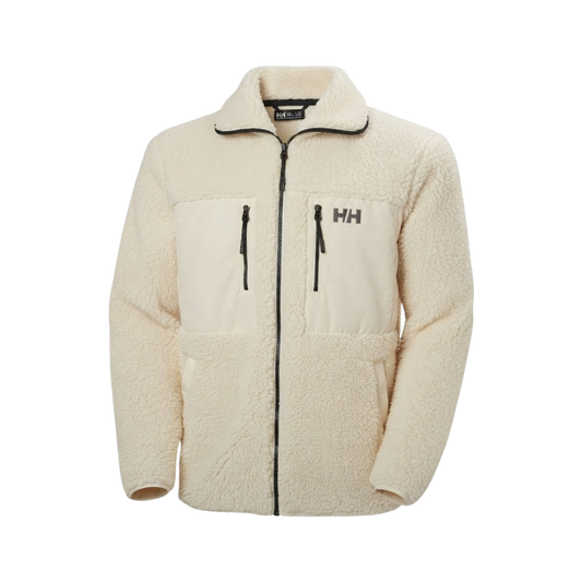 HELLY HANSEN W MOONLIT PILE JACKET CREAM