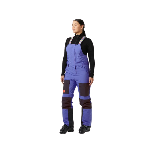 HELLY HANSEN W SWITCH CARGO BIB PANT ULTRA VIOLET