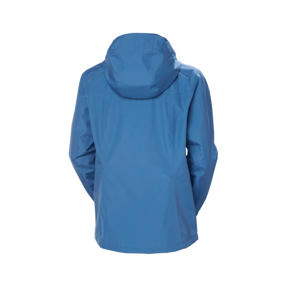 HELLY HANSEN WOMEN'S ADEN LONG COAT - AZURITE, BACK ANGLE, SM, MD, LG, XL