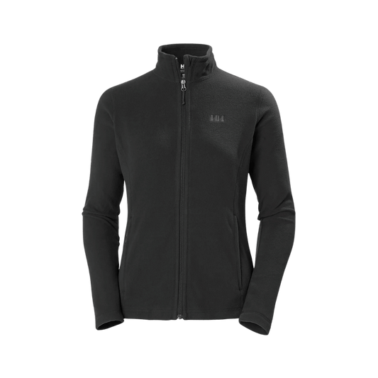 HELLY HANSEN WOMEN'S DAYBREAKER FLEECE JACKET - BLACK, FRONT ANGLE, SM, MD, LG, XL, XXL