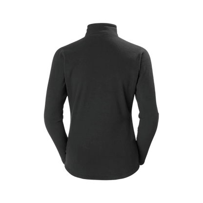 HELLY HANSEN WOMEN'S DAYBREAKER FLEECE JACKET - BLACK, BACK ANGLE, SM, MD, LG, XL, XXL