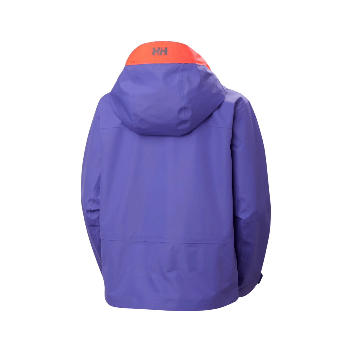 HELLY HANSEN WOMEN'S EMIKO SHELL JACKET - ULTRA VIOLET, BACK ANGLE, SM, MD, LG