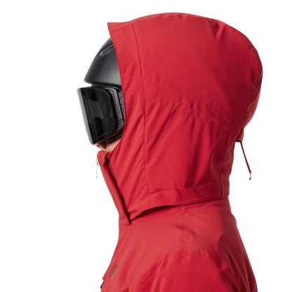 HELLY HANSEN ALPHELIA LIFALOFT SKI JACKET - RED_HEADSIDEANGLE