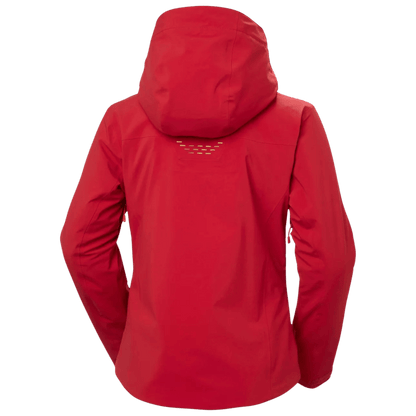 HELLY HANSEN ALPHELIA LIFALOFT SKI JACKET - RED_BACK