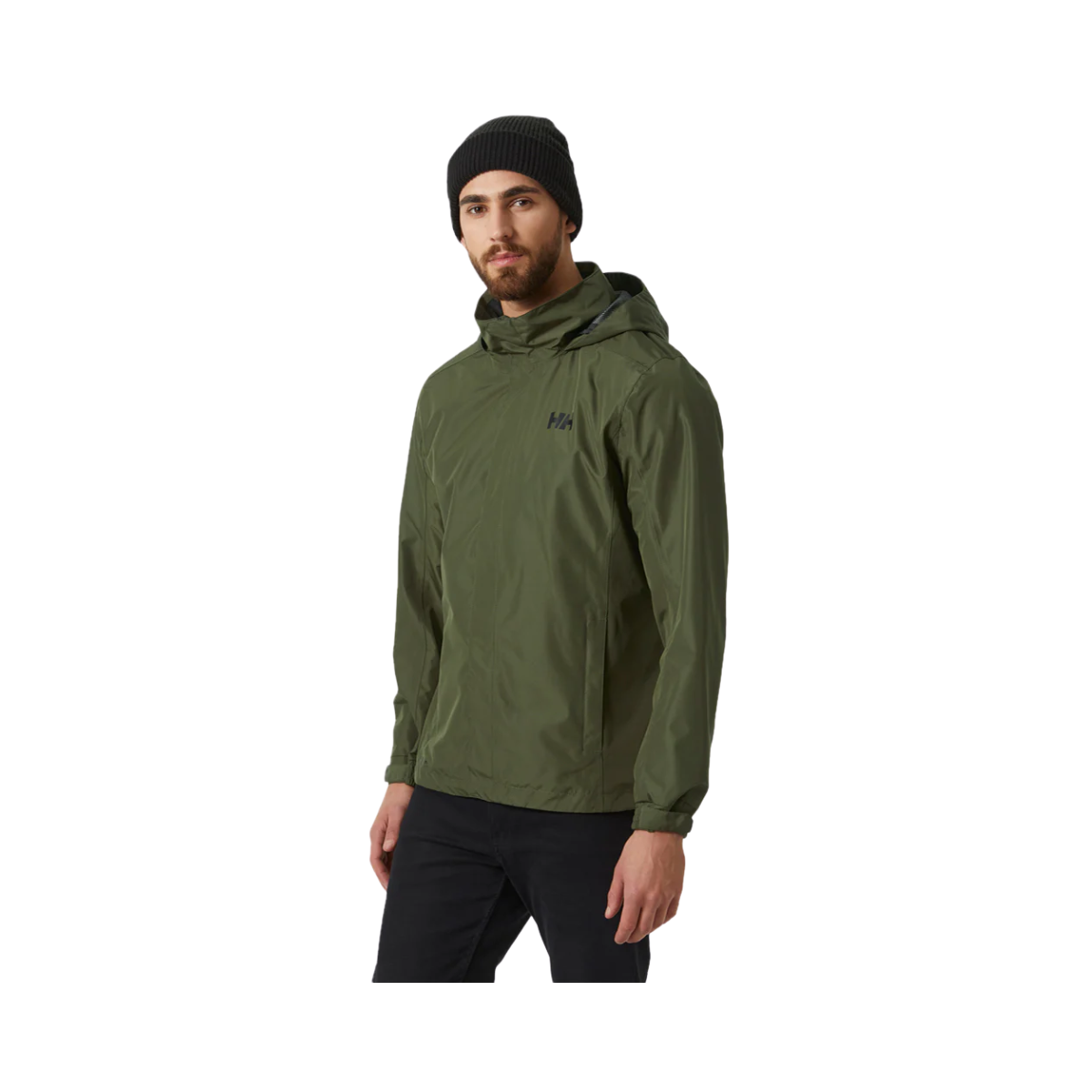 HELLY_HANSEN_DUBLINER_HELLY_TECH_JACKET_UTILITY_GREEN_FRONT