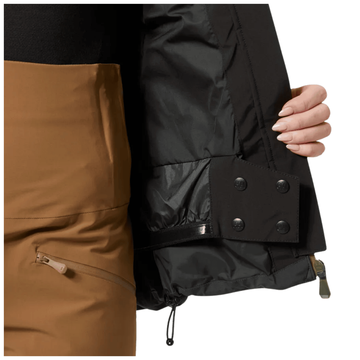 HELLY HANSEN WOMEN'S IMPERIAL PUFFY 2.0 JACKET - BLACK_WAIST LOCKER