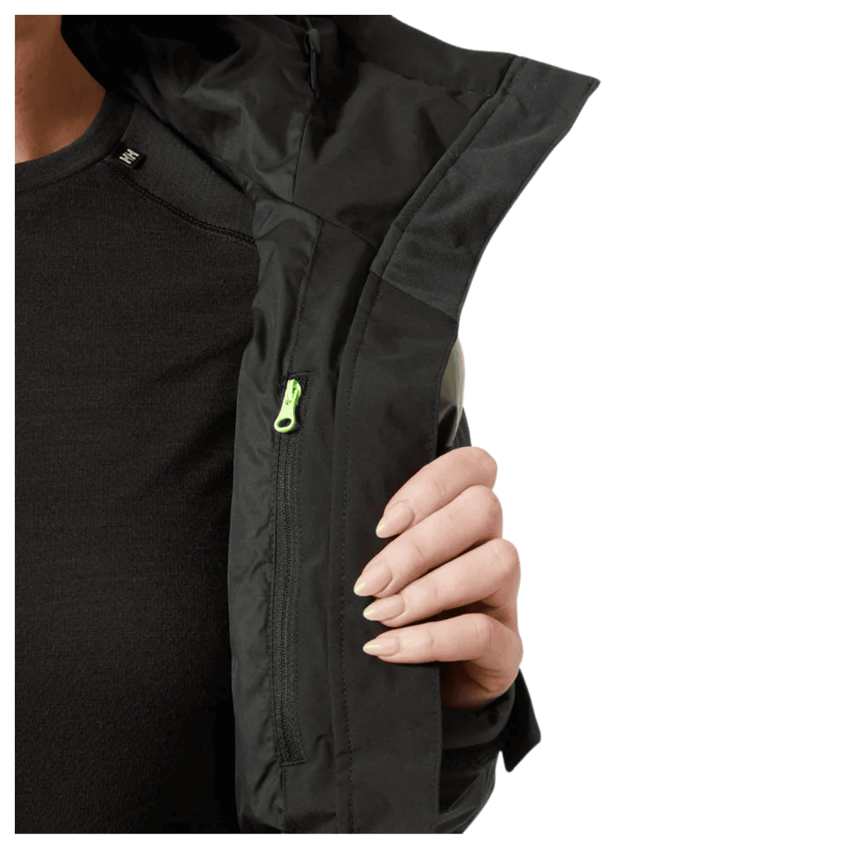 HELLY HANSEN WOMEN'S IMPERIAL PUFFY 2.0 JACKET - BLACK_INSIDE POCKET