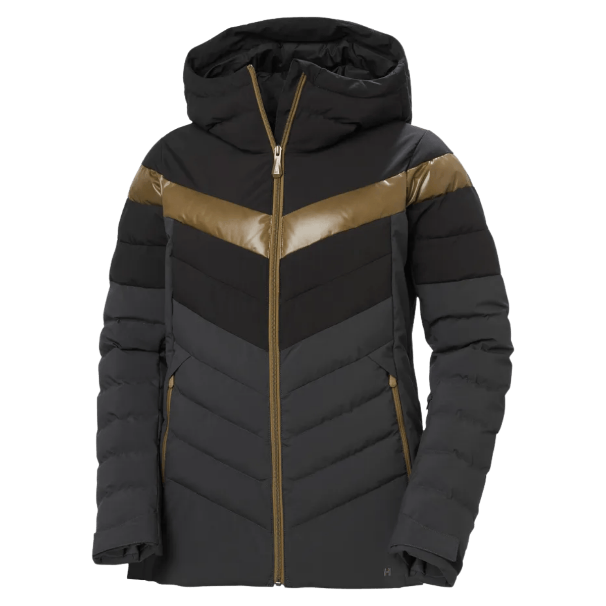 HELLY HANSEN WOMEN'S IMPERIAL PUFFY 2.0 JACKET - BLACK_FRONT ANGLE