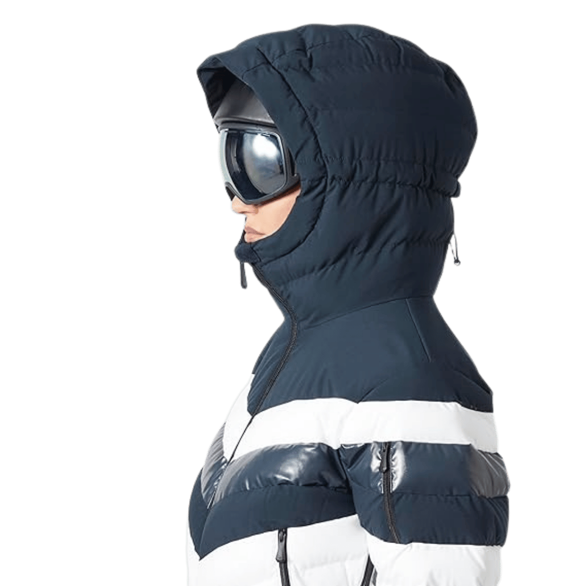 HELLY HANSEN IMPERIAL SHORT PUFFY JACKET WOMENS - NAVY_HEADANGLE