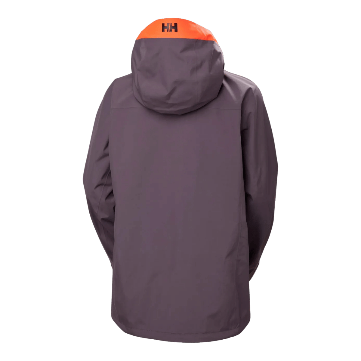 HELLY HANSEN SOGN SHELL WOMENS INSULATED SKI JACKET - SMOKED PURPLE_BACK ANGLE