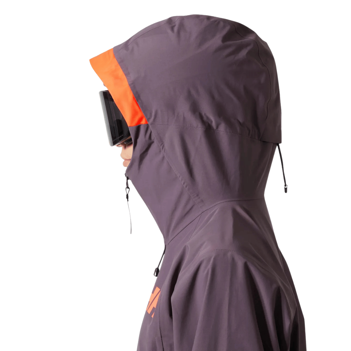 HELLY HANSEN SOGN SHELL WOMENS INSULATED SKI JACKET - SMOKED PURPLE_HEAD SIDE ANGLE