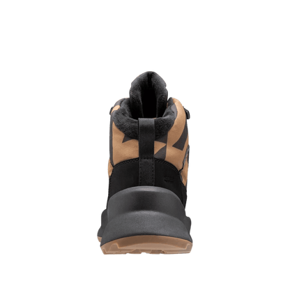 HELLY HANSEN WINTER BLISS BOOT HT WOMENS - SEPIA HOUNDTOOTH_BACK ANGLE