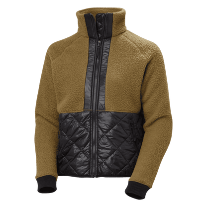HELLY HANSEN WOMEN'S BLISS HYBRID JACKET - SEPIA_FRONT ANGLE
