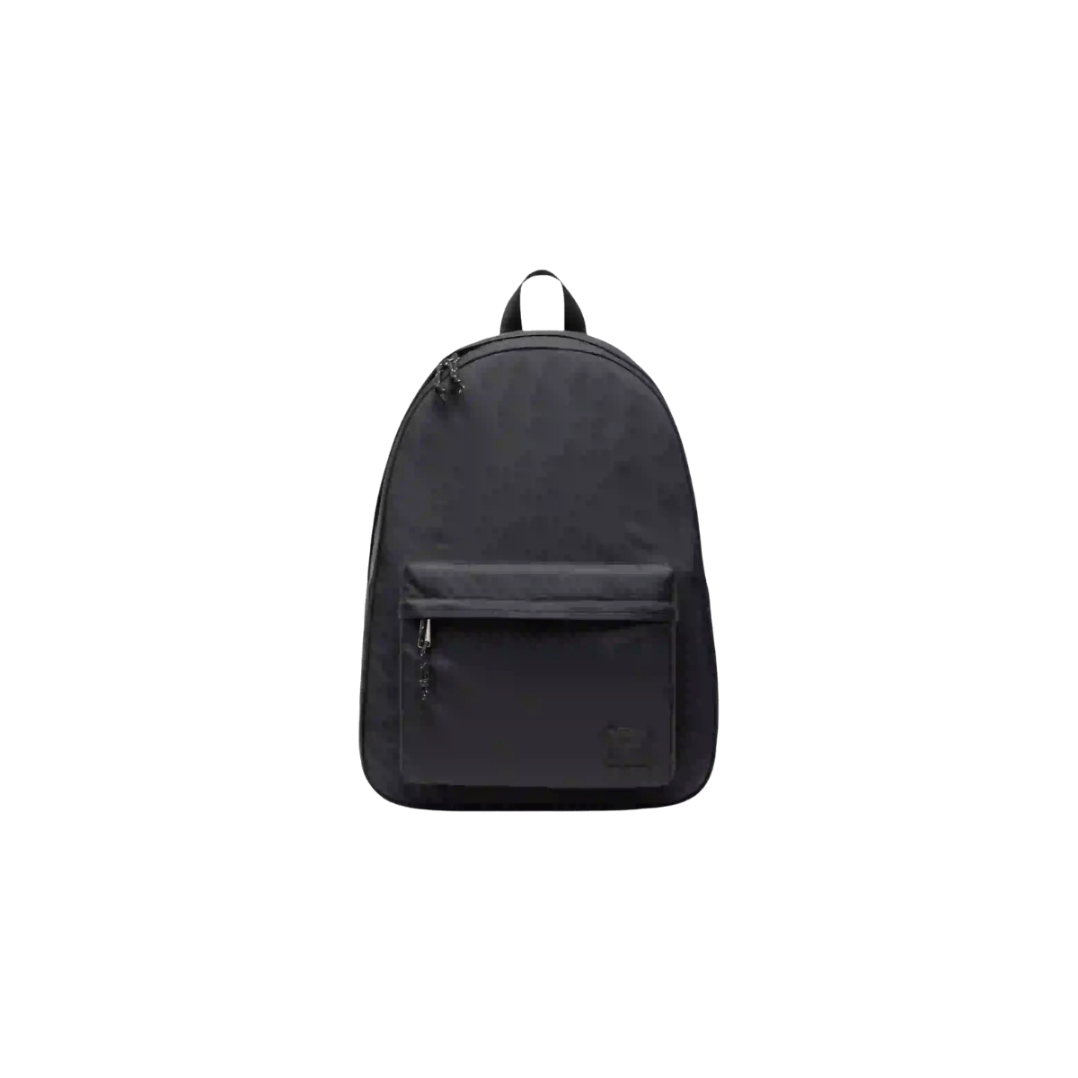 HERSCHEL SUPPLY CO CLASSIC XL BACKPACK 30L, BLACK, FRONT ANGLE, LOGO