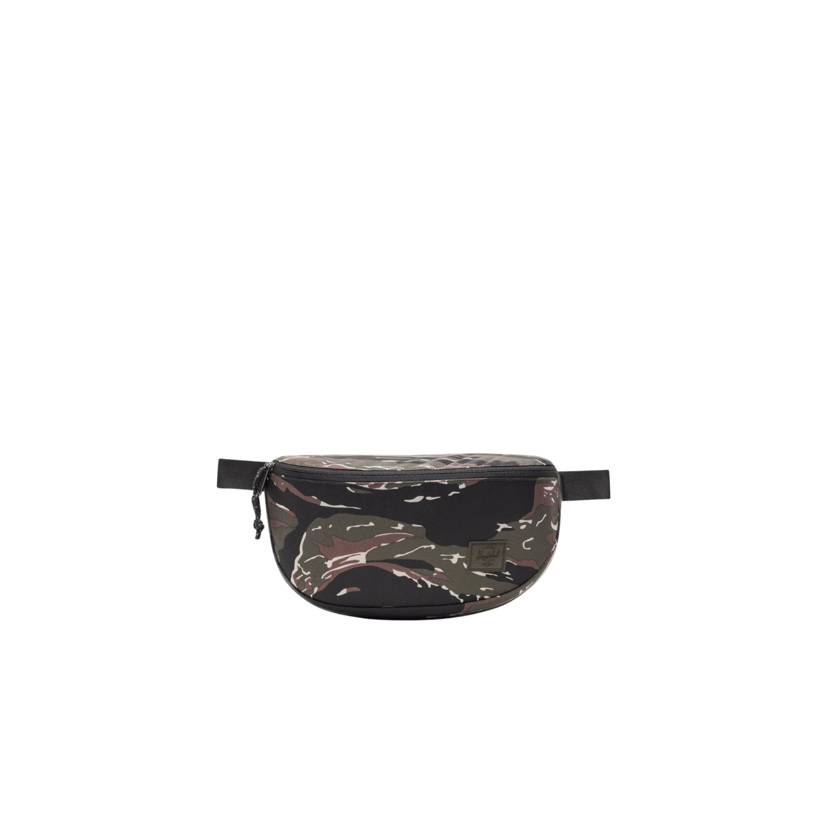 HERSCHEL SUPPLY CO KAINE HIP PACK 4.5L, TIGER CAMO, FRONT ANGLE, LOGO