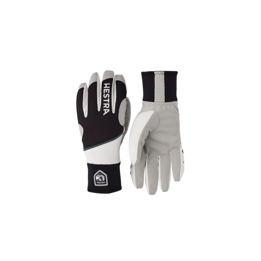 HESTRA COMFORT TRACKER 5-FINGER GLOVE BLACK OFF WHITE