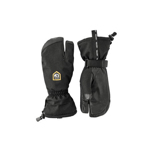 HESTRA CZONE MOUNTAIN 3 FINGER - BLACK