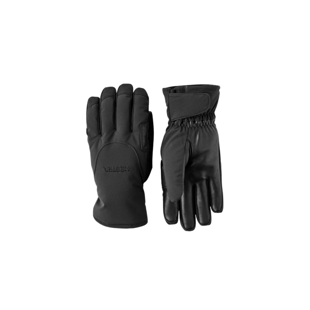 HESTRA CZONE MELLOW GLOVE BLACK