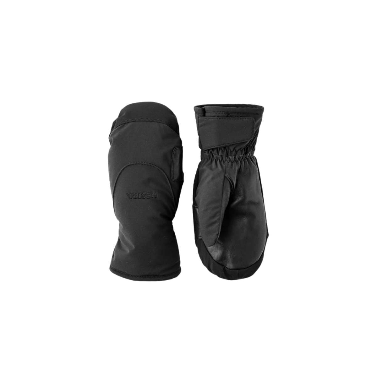 HESTRA CZONE MELLOW MITT BLACK