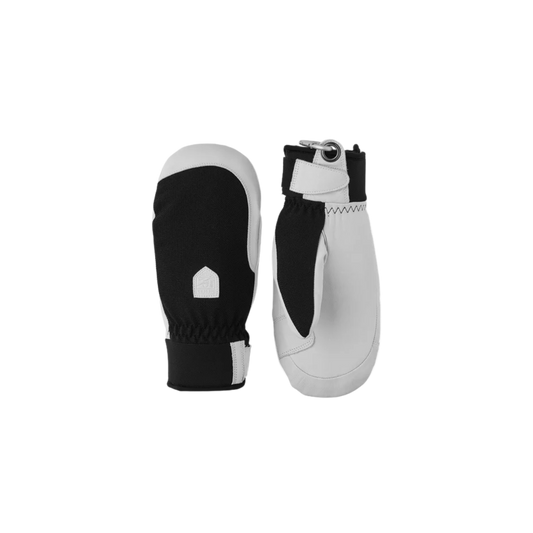 HESTRA W ARMY LEATHER PATROL MITT BLACK