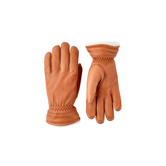 HESTRA W BUVIKA DEERSKIN GLOVE CORK