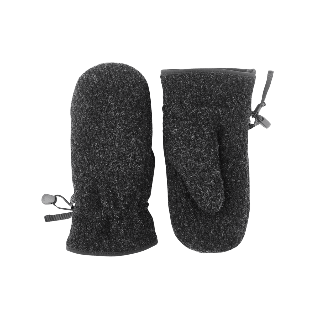 HESTRA WOMEN'S ALTA MITT - CHARCOAL - FRONT/BACK VIEW