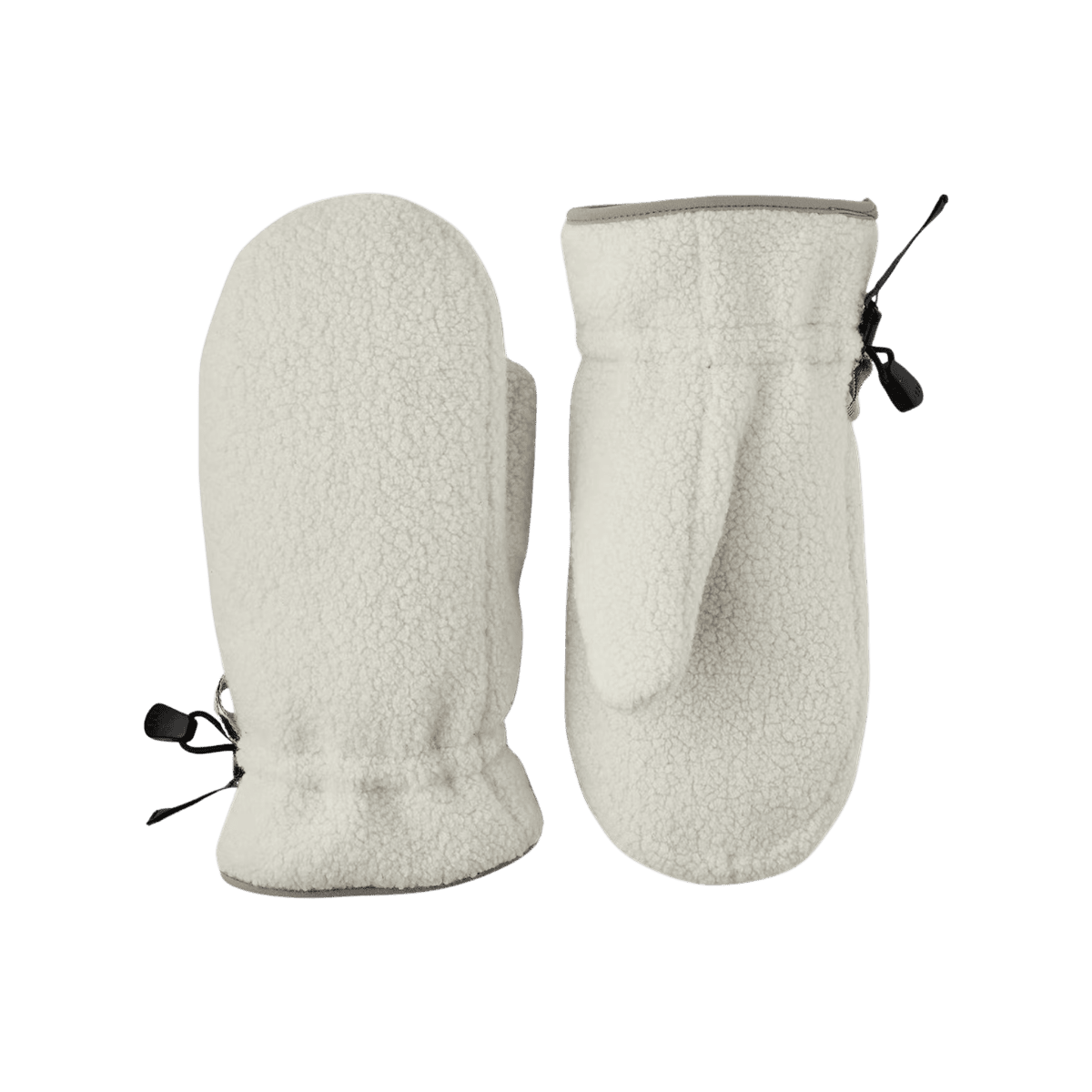 HESTRA WOMEN'S ALTA MITT - OFFWHITE - FRONT/BACK VIEW