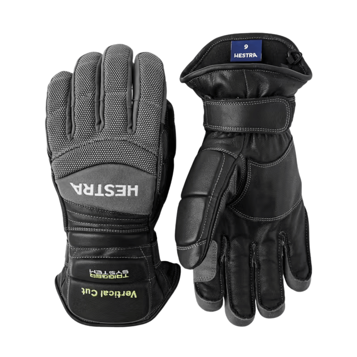 HESTRA GSL RACE TRIGGER 5 FINGER GLOVE - BLACK