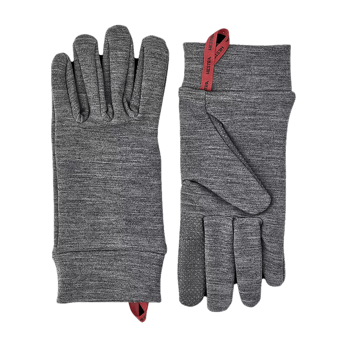 HESTRA TOUCH POINT WARMTH GLOVES - GREY