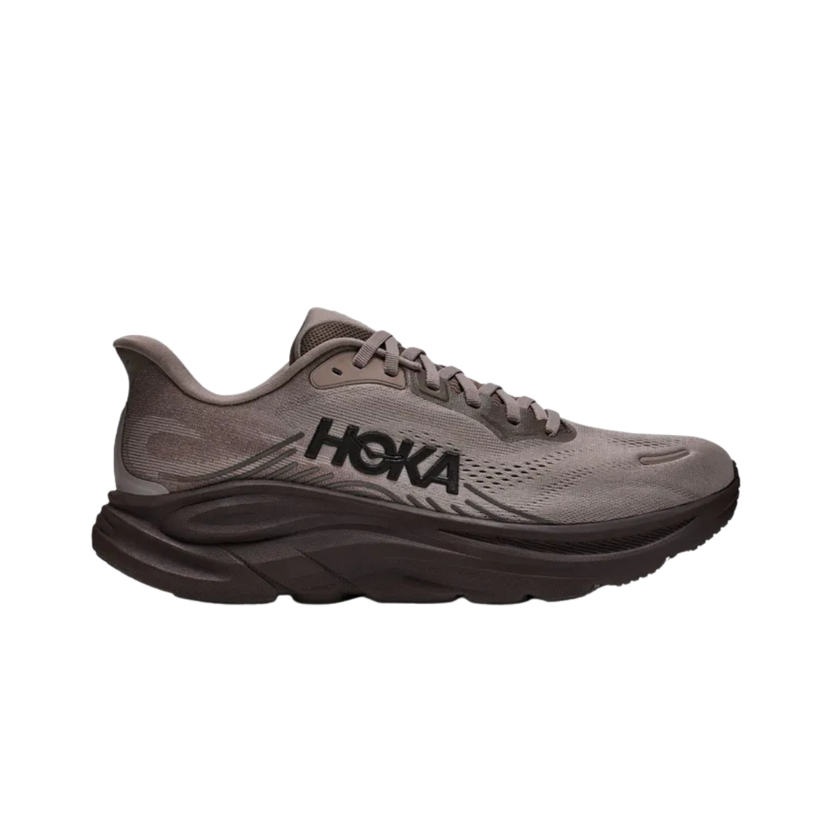 HOKA ONE ONE CLIFTON 11 BOULDER GREY PEBBLE GREY