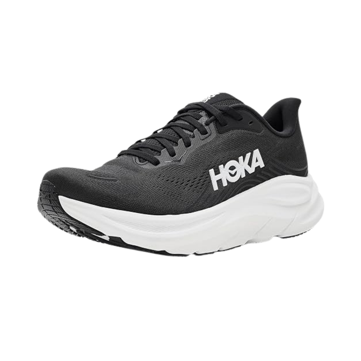 HOKA ONE ONE W CLIFTON 11 WIDE BLACK WHITE