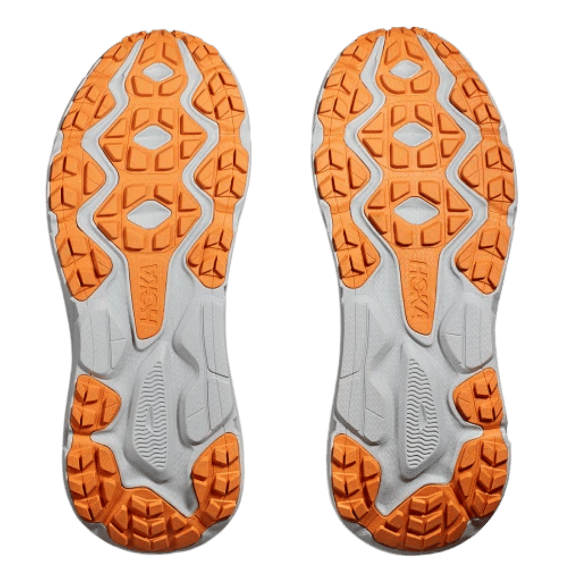 HOKA MEN'S CHALLENGER ATR 7 RUNNING SHOES - MIST/CASTLEROCK - UNDER FULL VIEW