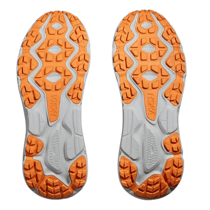 HOKA MEN'S CHALLENGER ATR 7 RUNNING SHOES - MIST/CASTLEROCK - UNDER FULL VIEW