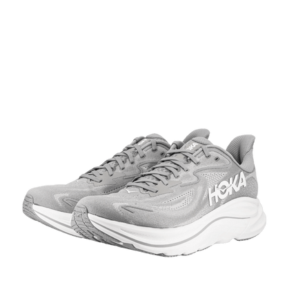 HOKA ONE ONE CLIFTON 10 WIDE - STELLAR GREY FRONT