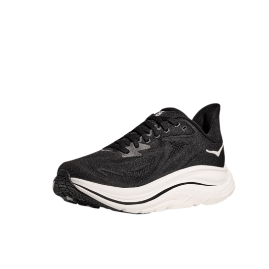 HOKA ONE ONE WOMEN'S CLIFTON 10 - BLACK/WHITE